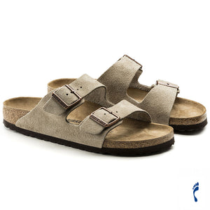 BIRKENSTOCK Arizona Suede Leather Taupe ナロー幅 0051463
