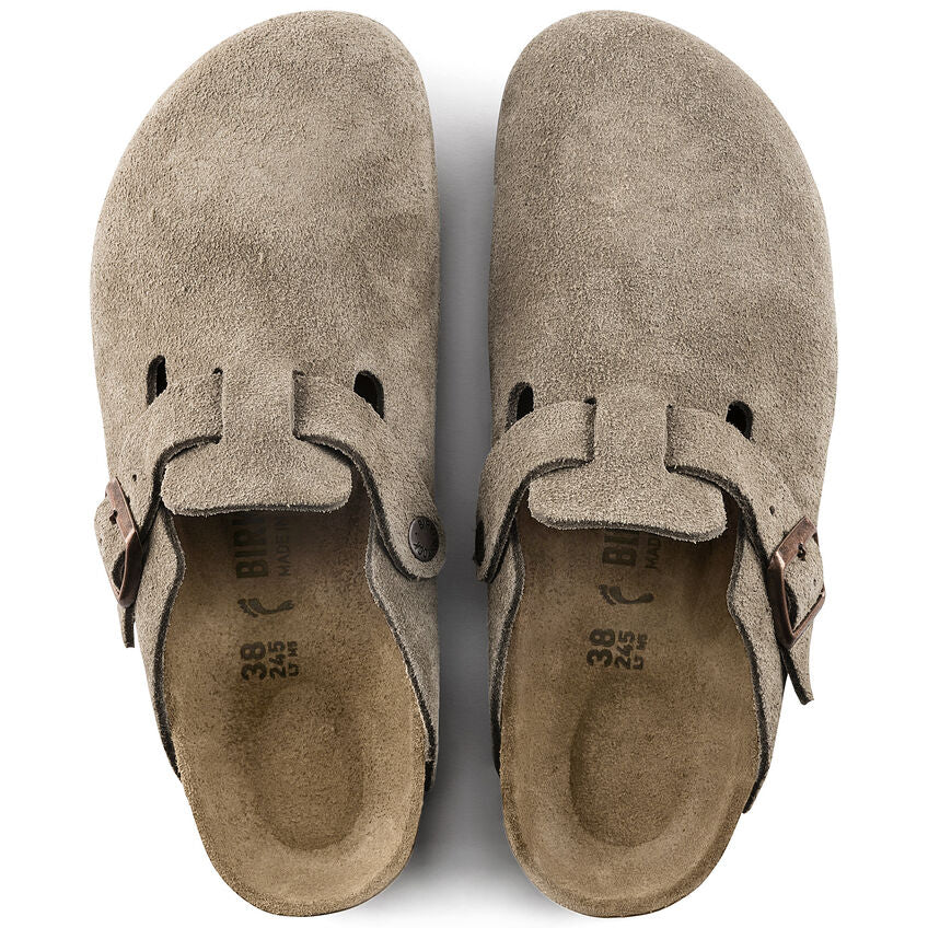 ビルケンシュトック ボストン スエードレザートープ BIRKENSTOCK Boston Suede Leather Taupe メンズ サンダル レギュラー幅 060461