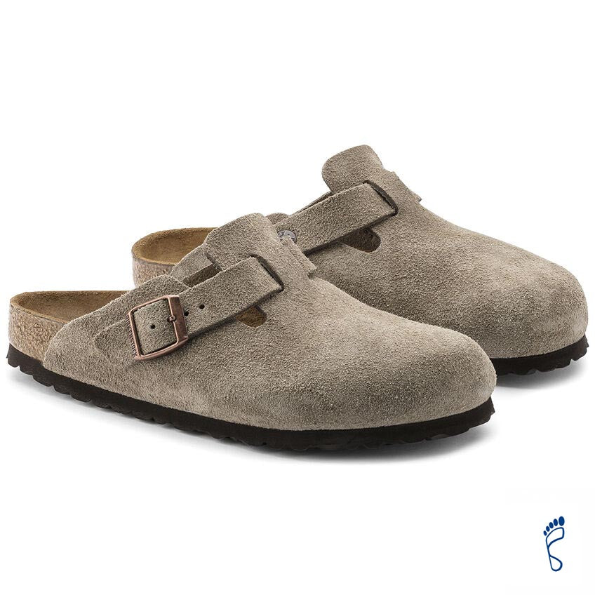ビルケンシュトック ボストン スエードレザートープ BIRKENSTOCK Boston Suede Leather Taupe メンズ サンダル レギュラー幅 060461