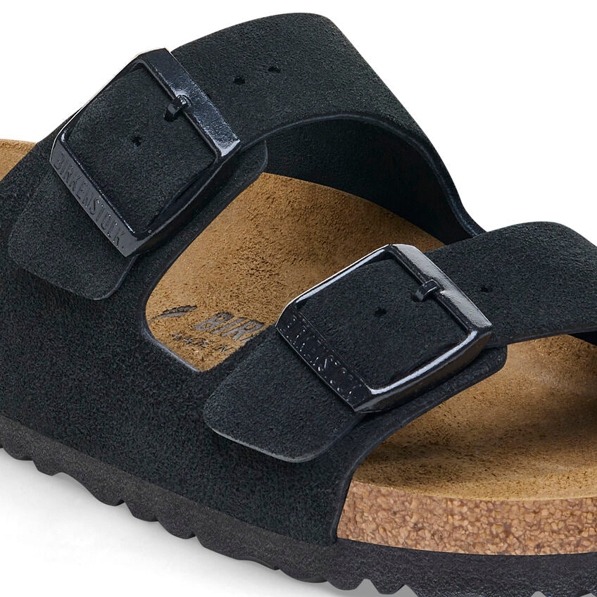 ビルケンシュトック アリゾナ スエードレザー ブラック BIRKENSTOCK Arizona Suede Leather Black メンズ サンダル レギュラー幅 1027152