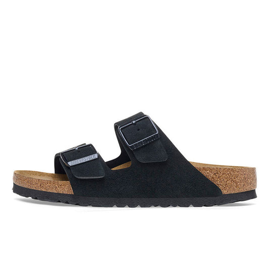 ビルケンシュトック アリゾナ スエードレザー ブラック BIRKENSTOCK Arizona Suede Leather Black メンズ サンダル レギュラー幅 1027152