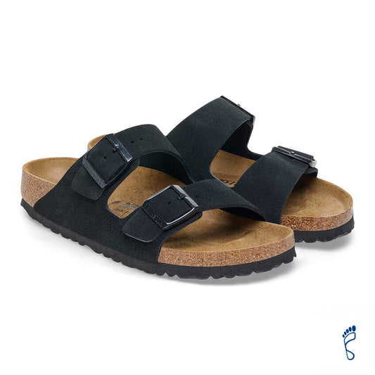 ビルケンシュトック アリゾナ スエードレザー ブラック BIRKENSTOCK Arizona Suede Leather Black メンズ サンダル レギュラー幅 1027152