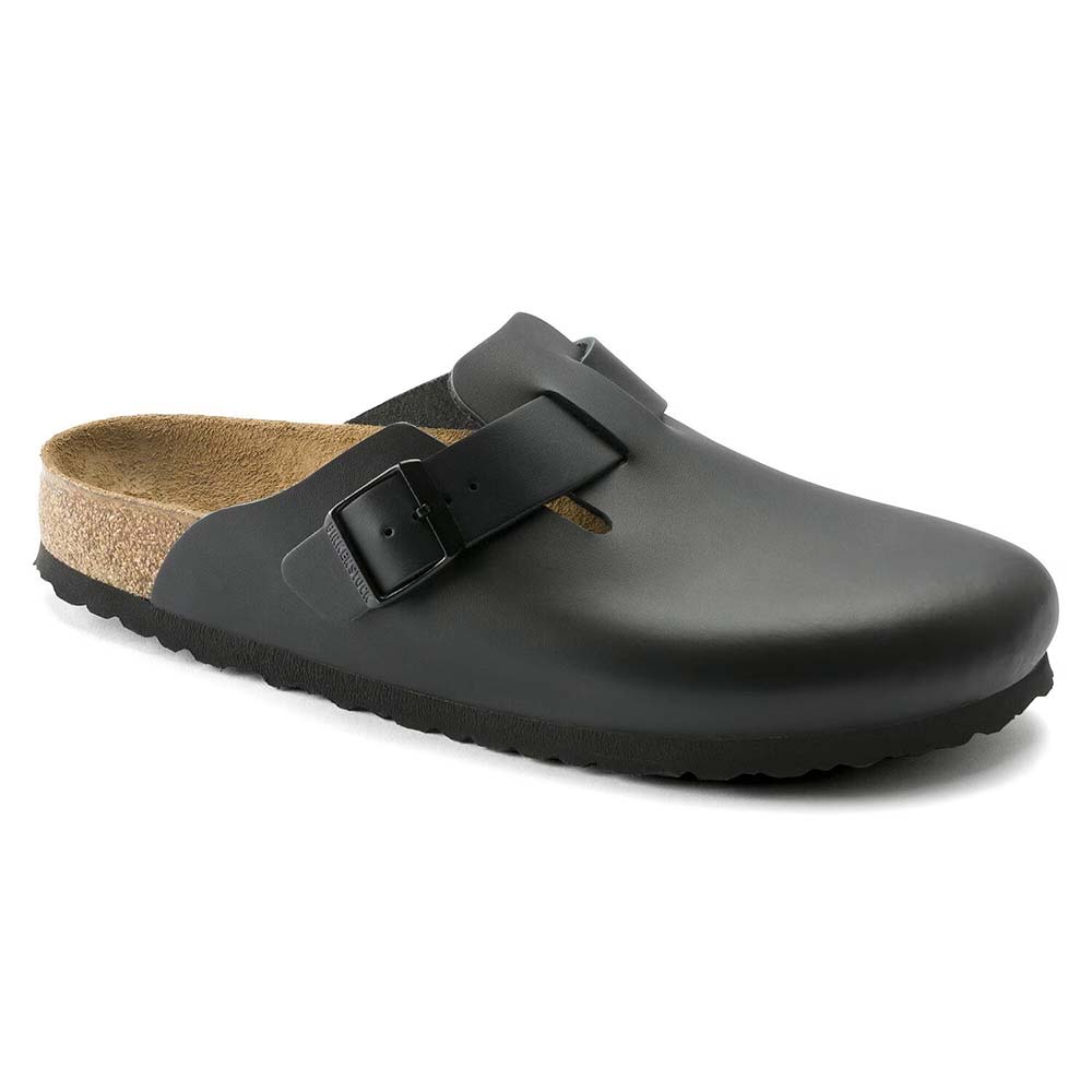 ビルケンシュトック ボストン スムースレザー BIRKENSTOCK Boston ブラック レディース サンダル ナロー幅 0060193