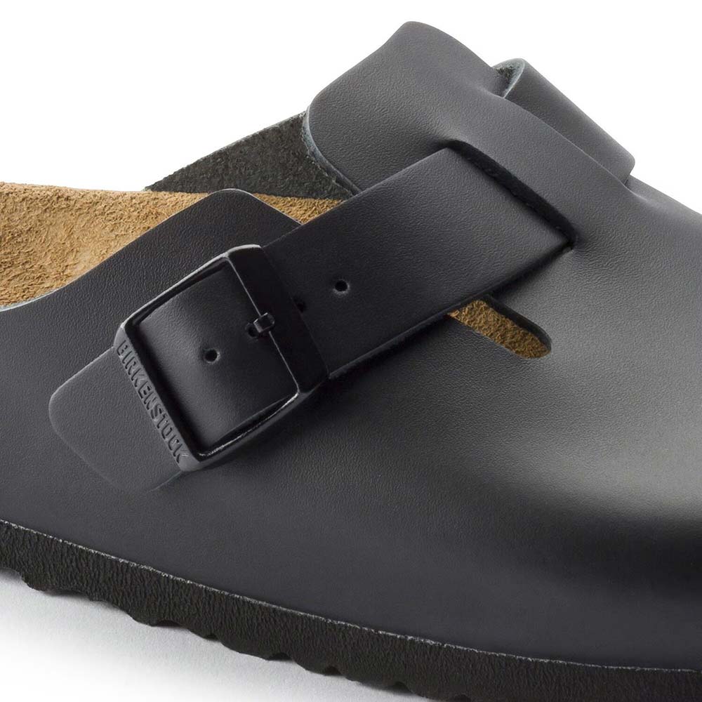 ビルケンシュトック ボストン スムースレザー BIRKENSTOCK Boston ブラック レディース サンダル ナロー幅 0060193