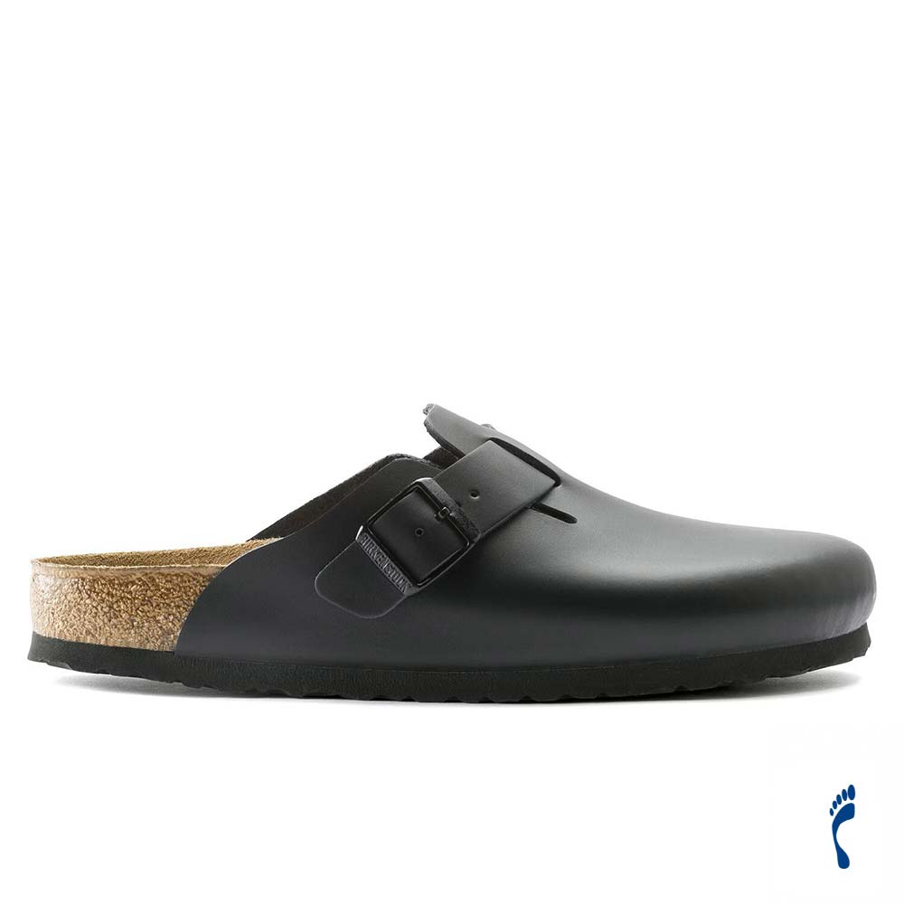 ビルケンシュトック ボストン スムースレザー BIRKENSTOCK Boston ブラック レディース サンダル ナロー幅 0060193