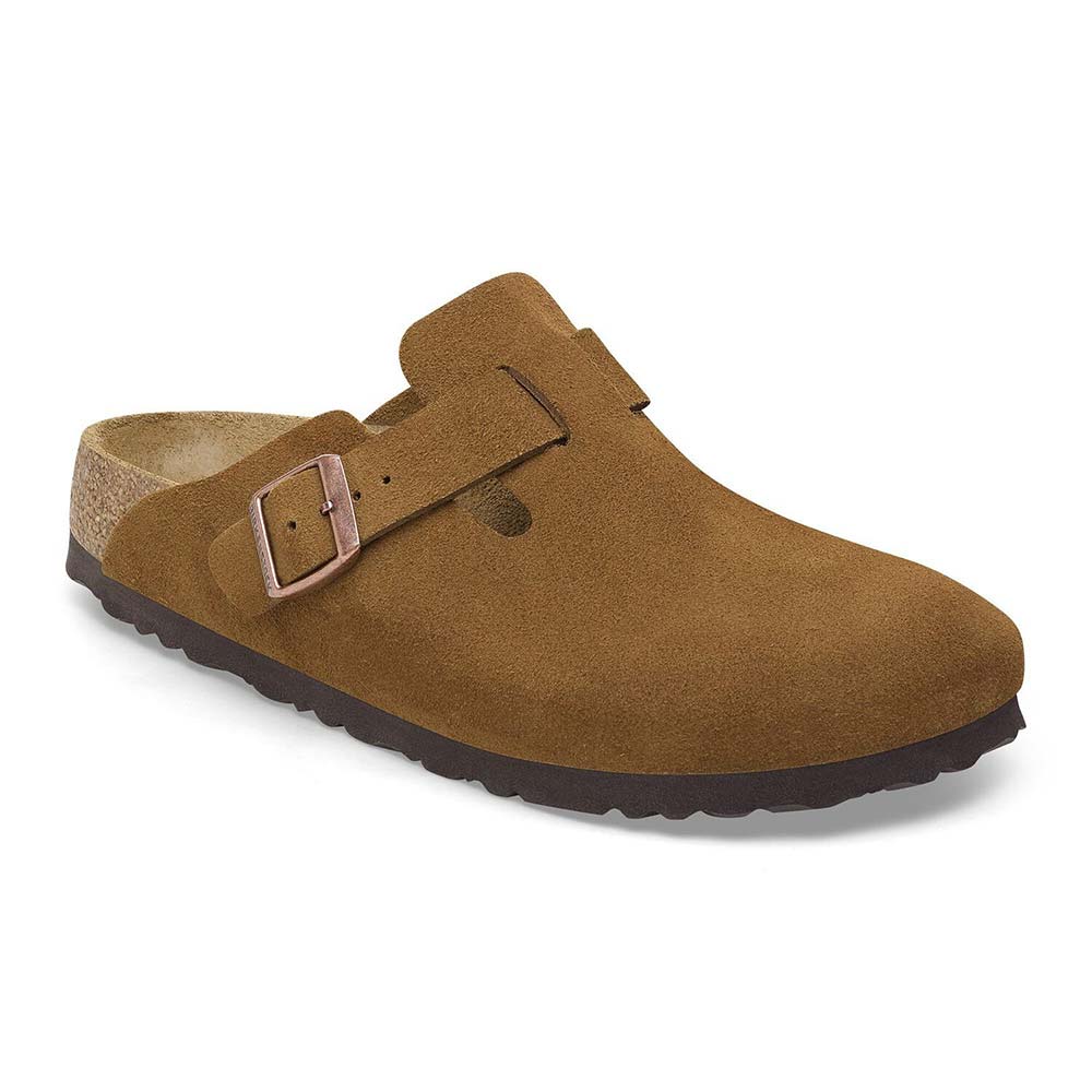 ビルケンシュトック ボストン スエードレザー BIRKENSTOCK Boston ミンク メンズ サンダル レギュラー幅 1027110