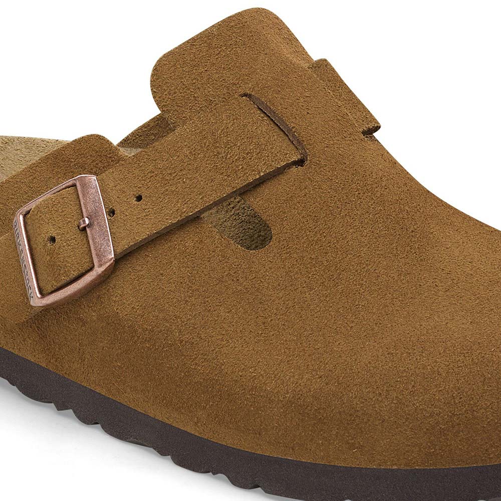 ビルケンシュトック ボストン スエードレザー BIRKENSTOCK Boston ミンク メンズ サンダル レギュラー幅 1027110