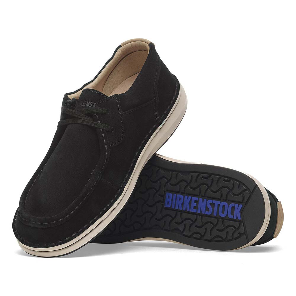 ビルケンシュトック パサデナ スエードレザー BIRKENSTOCK Pasadena ブラック レディース シューズ ナロー幅 1029666