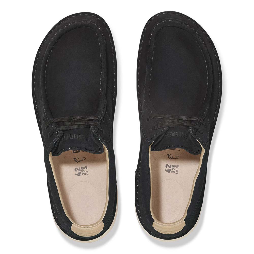 ビルケンシュトック パサデナ スエードレザー BIRKENSTOCK Pasadena ブラック レディース シューズ ナロー幅 1029666