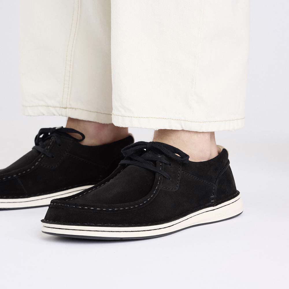 ビルケンシュトック パサデナ スエードレザー BIRKENSTOCK Pasadena ブラック レディース シューズ ナロー幅 1029666
