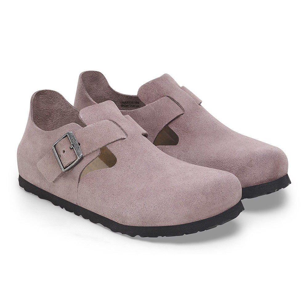ビルケンシュトック ロンドン BIRKENSTOCK London フェイディッド パープル レディース シューズ ナロー幅 1028099