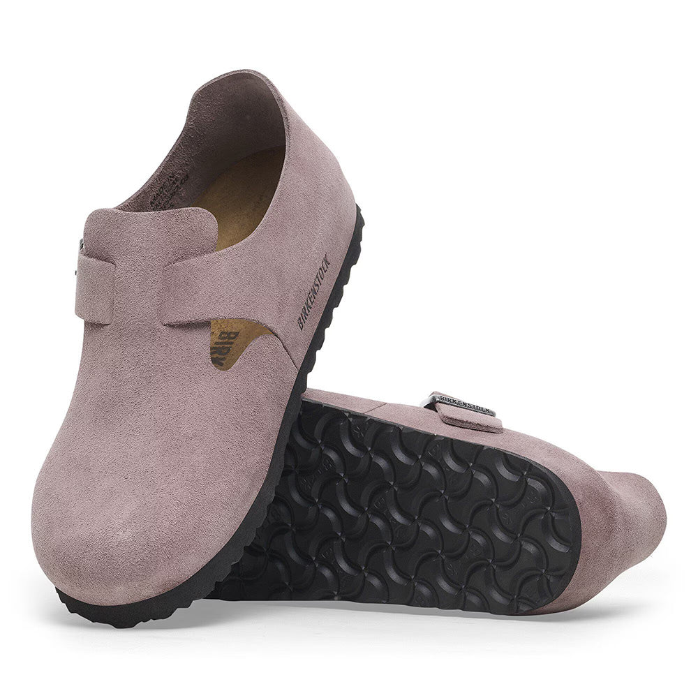 ビルケンシュトック ロンドン BIRKENSTOCK London フェイディッド パープル レディース シューズ ナロー幅 1028099