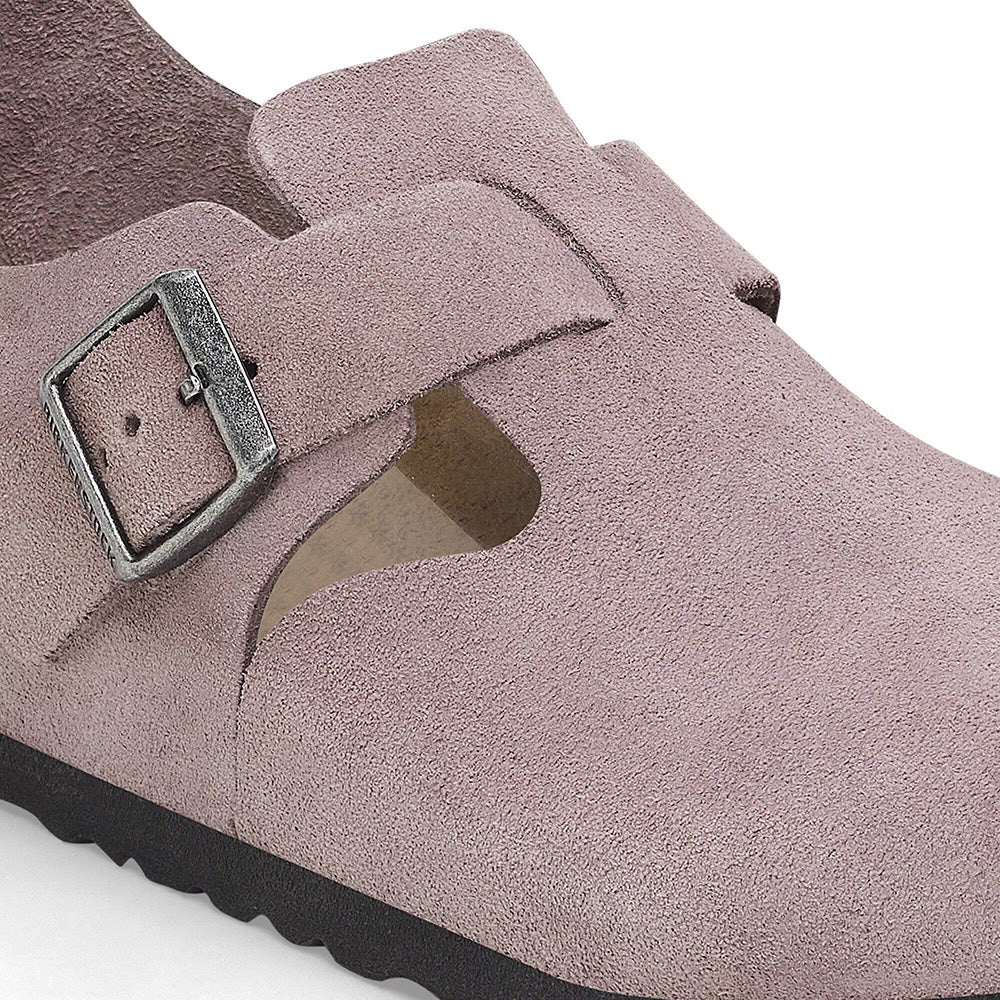 ビルケンシュトック ロンドン BIRKENSTOCK London フェイディッド パープル レディース シューズ ナロー幅 1028099