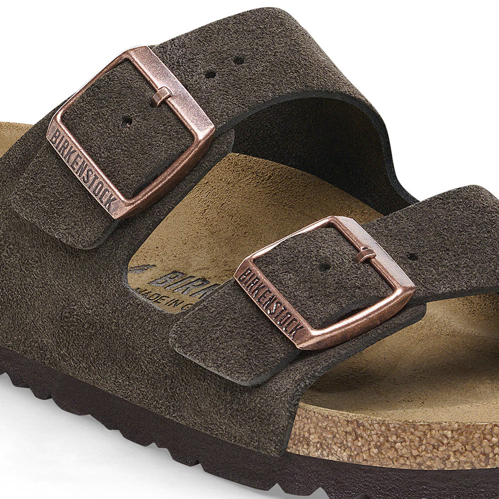 ビルケンシュトック アリゾナ BIRKENSTOCK Arizona モカ メンズ サンダル レギュラー幅 1027077
