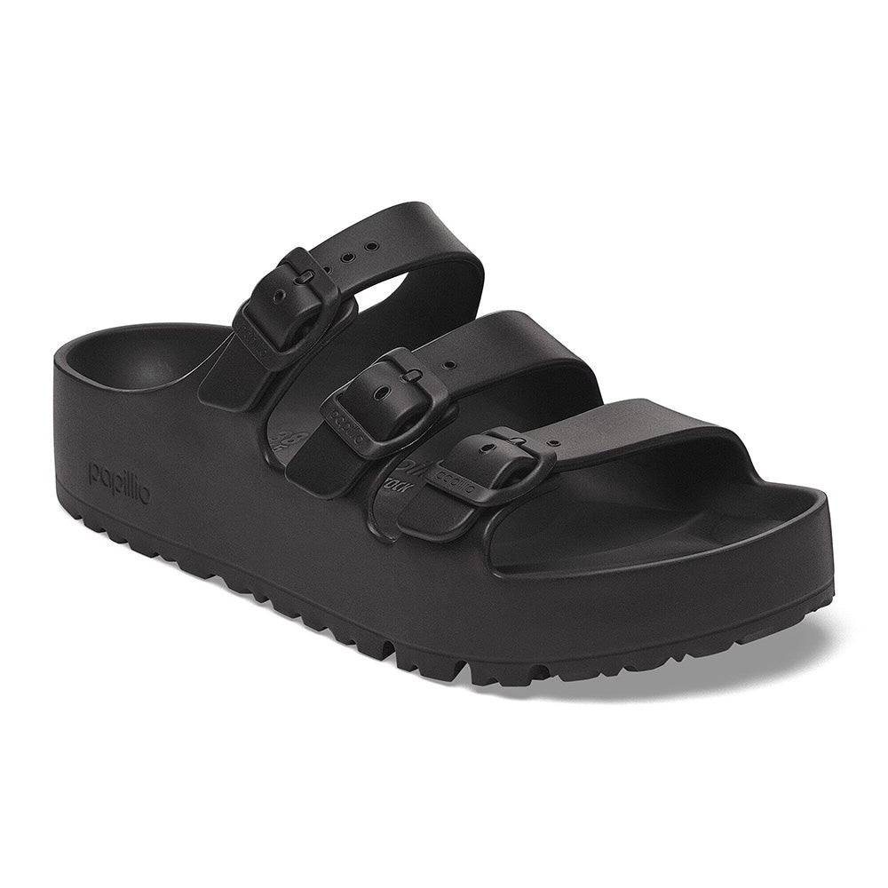 ビルケンシュトック フロリダ III EVAフレックスプラットフォーム BIRKENSTOCK Florida III EVA Flex Platform ブラック レディース サンダル ナロー幅 1029738