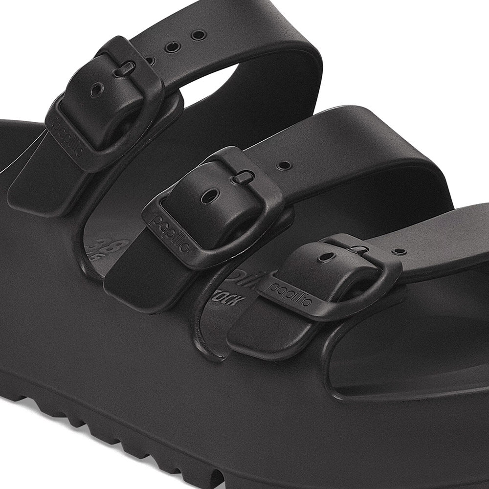 ビルケンシュトック フロリダ III EVAフレックスプラットフォーム BIRKENSTOCK Florida III EVA Flex Platform ブラック レディース サンダル ナロー幅 1029738