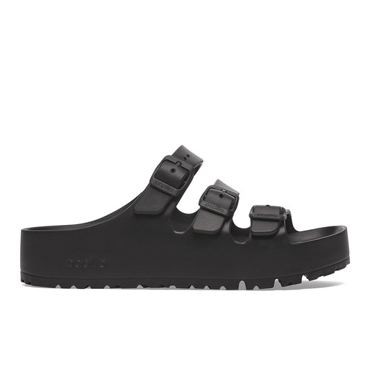 ビルケンシュトック フロリダ III EVAフレックスプラットフォーム BIRKENSTOCK Florida III EVA Flex Platform ブラック レディース サンダル ナロー幅 1029738