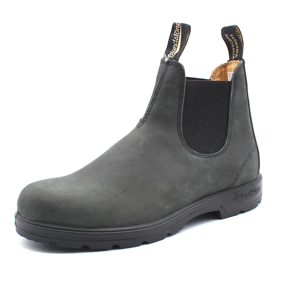 ブランドストーン クラシックス Blundstone CLASSICS BS587 Rustic Black ヌバック レザー サイドゴアブーツ BS587056