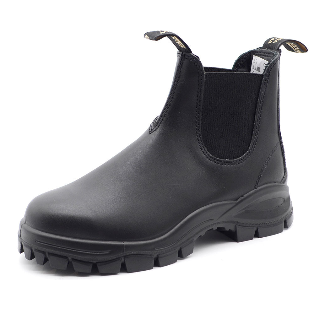 ブランドストーン ラグ ブーツ Blundstone LUG BOOT BS2240 Black メンズ レディース スムースレザー サイドゴアブーツ BS2240009