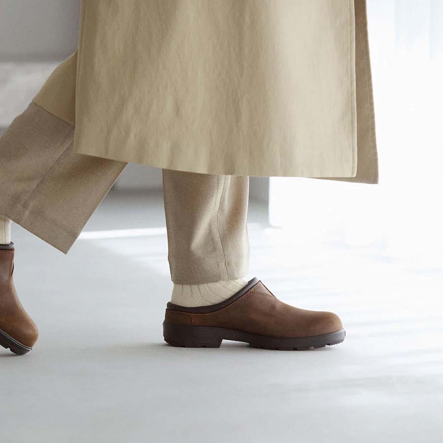 ブランドストーン オリジナルス クロッグ Blundstone ORIGINALS CLOG ANTIQUE BROWN メンズ レディース サンダル BS2421251
