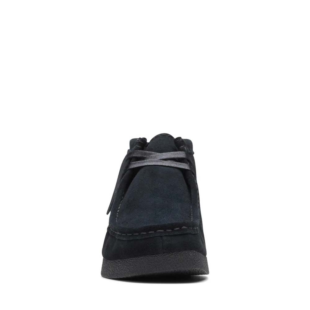 クラークス レディース ワラビーエヴォブーツ Clarks WallabeeEVO Bt ブラックスエード レディース シューズ 26174743