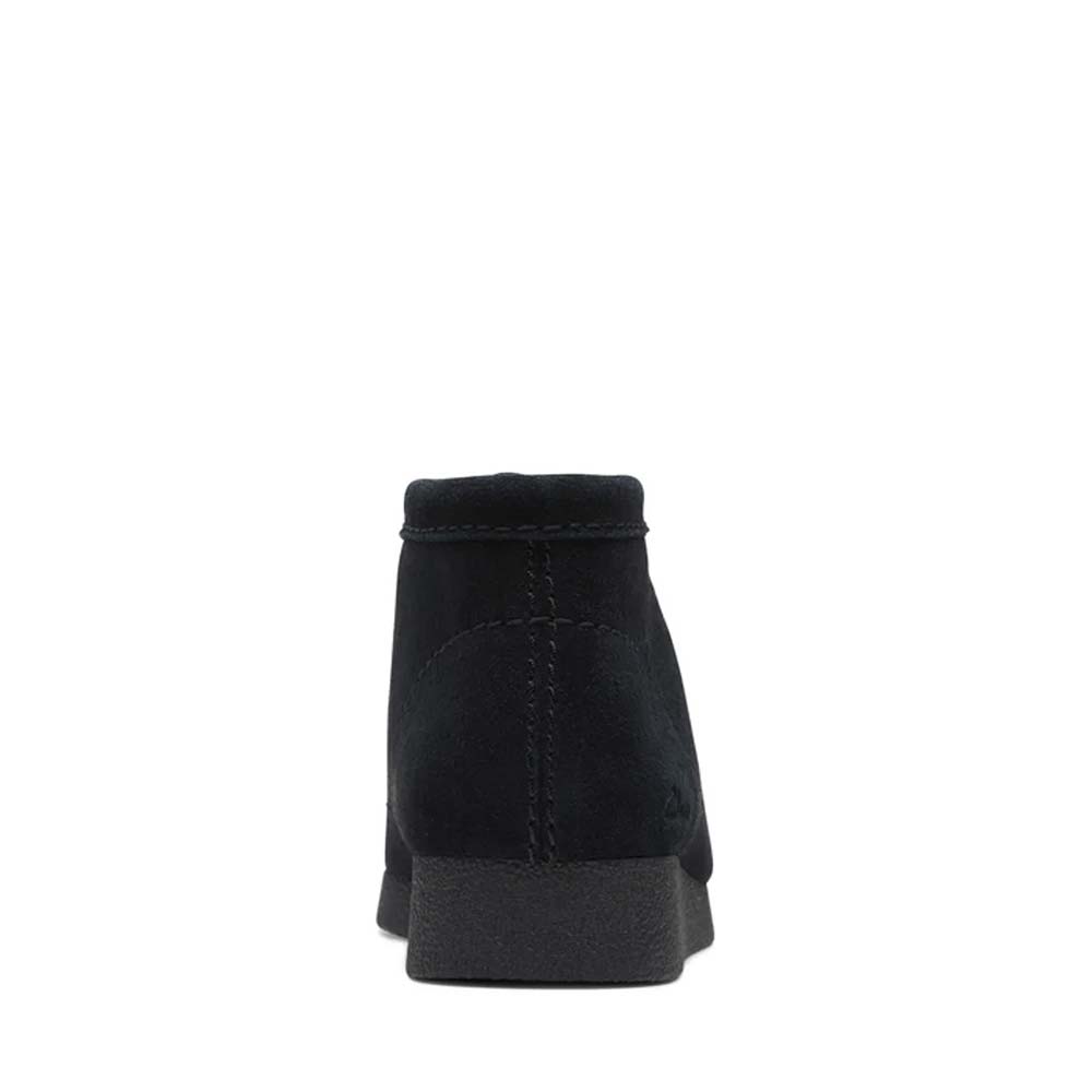 クラークス レディース ワラビーエヴォブーツ Clarks WallabeeEVO Bt ブラックスエード レディース シューズ 26174743