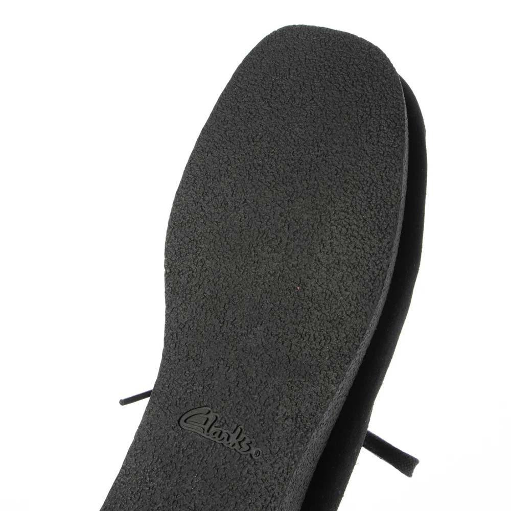 クラークス ワラビーエヴォブーツ Clarks WallabeeEVO Bt ブラックスエード メンズ シューズ 26172823