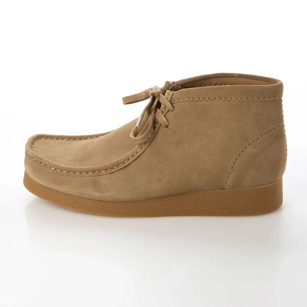 クラークス ワラビーエヴォブーツ Clarks WallabeeEVO Bt ダークサンドスエード メンズ シューズ 26172824