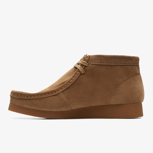 クラークス ワラビーエヴォブーツ Clarks WallabeeEVO Bt ダークサンドスエード メンズ シューズ 26172824