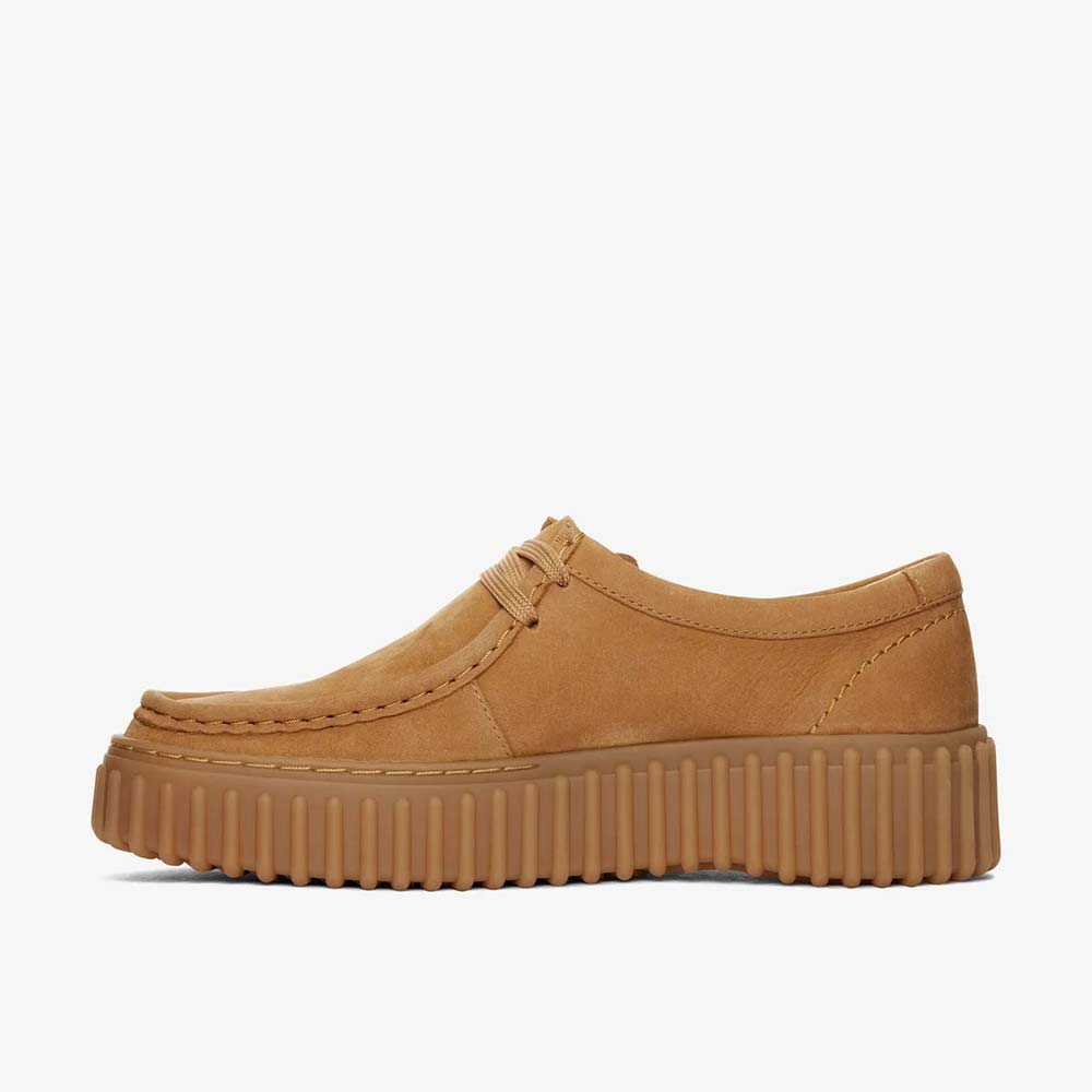 クラークス トーヒルビー Clarks Torhill Bee ライトタンヌバック レディース シューズ 26172084