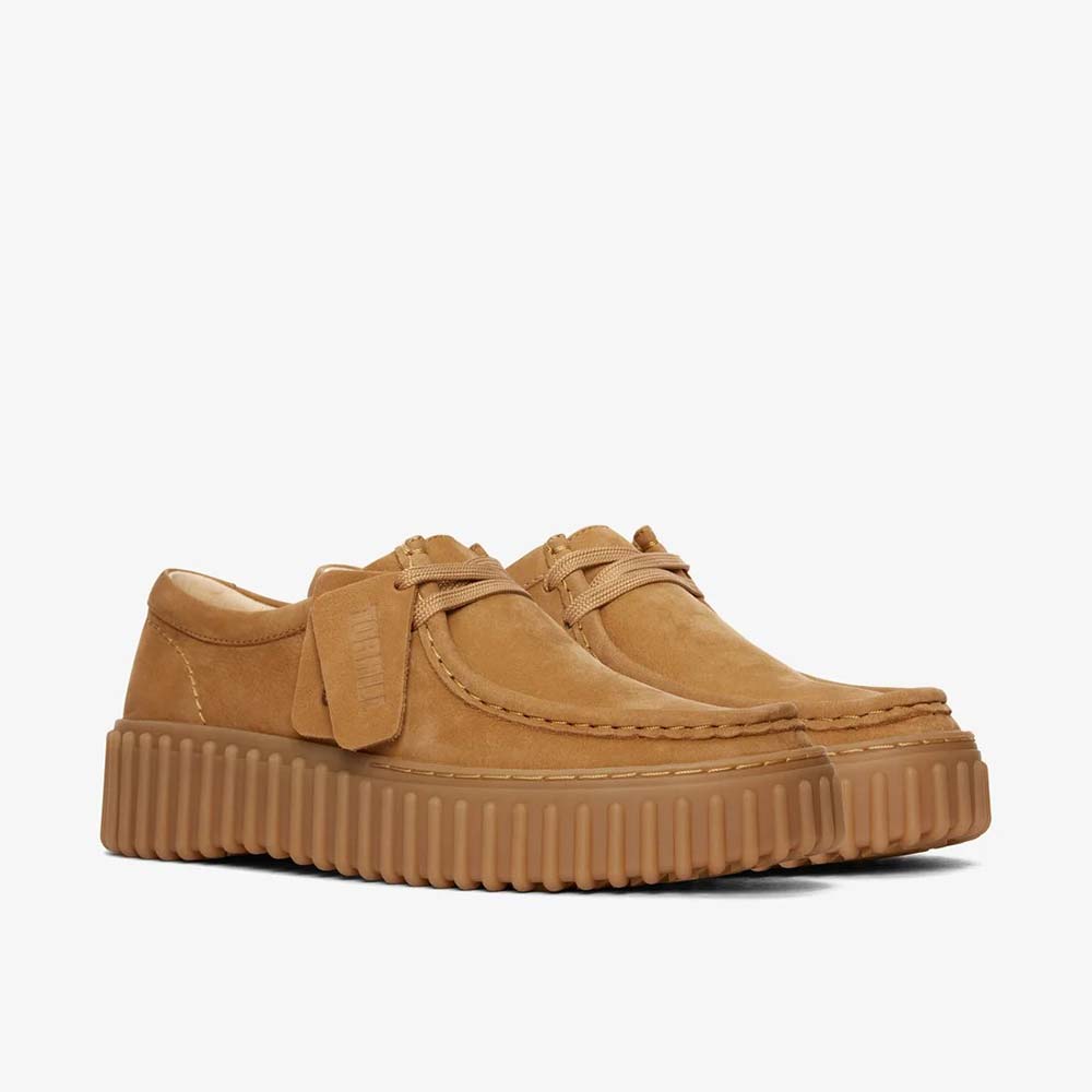 クラークス トーヒルビー Clarks Torhill Bee ライトタンヌバック レディース シューズ 26172084