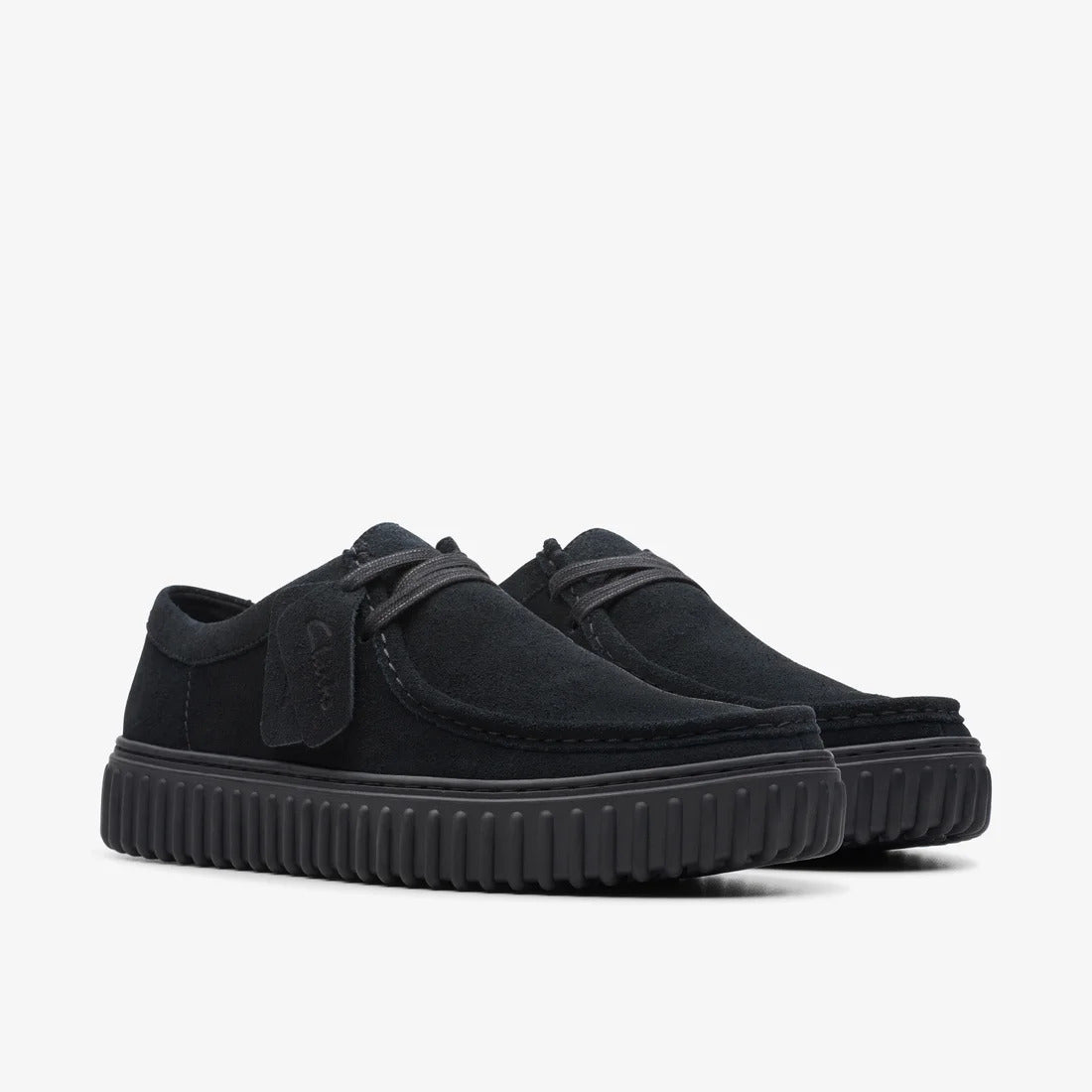 クラークス トーヒルロー Clarks Torhill Lo ブラックスエード メンズ シューズ 26172019