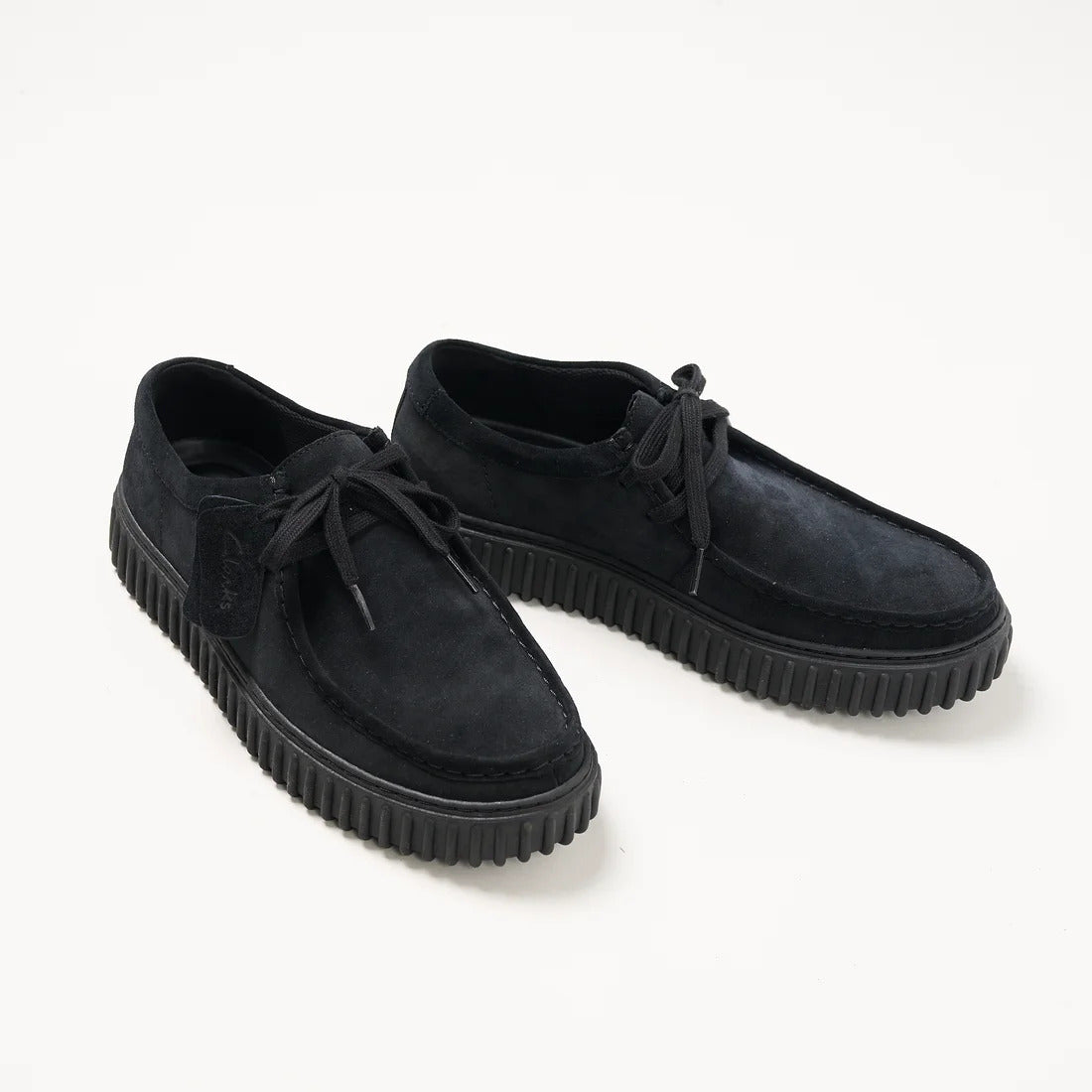 クラークス トーヒルロー Clarks Torhill Lo ブラックスエード メンズ シューズ 26172019