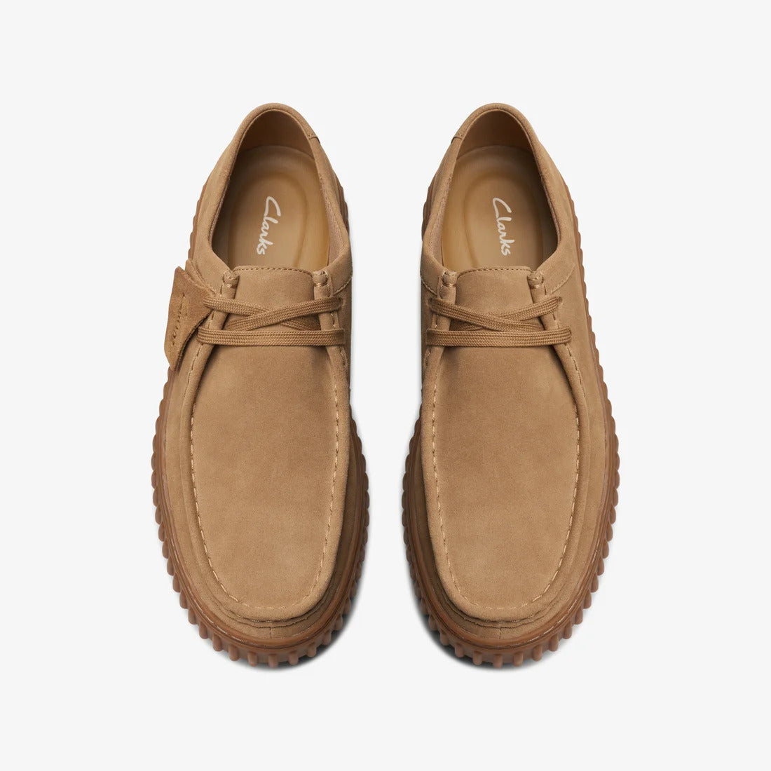 クラークス トーヒルロー Clarks Torhill Lo ダークサンドスエード メンズ シューズ 26173471
