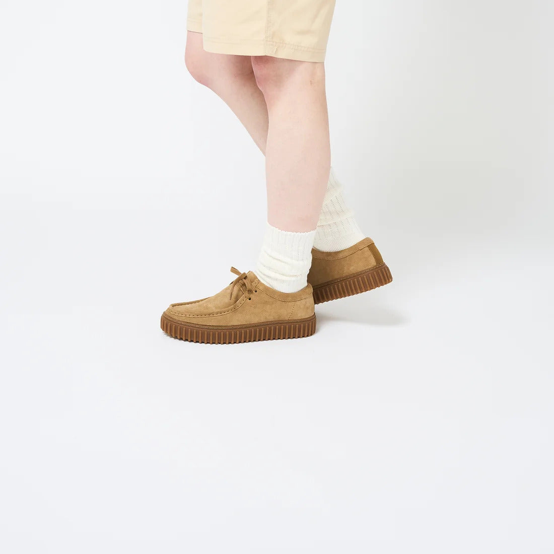 クラークス トーヒルロー Clarks Torhill Lo ダークサンドスエード メンズ シューズ 26173471