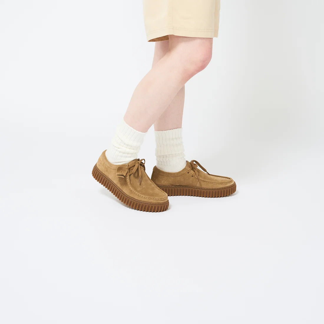 クラークス トーヒルロー Clarks Torhill Lo ダークサンドスエード メンズ シューズ 26173471