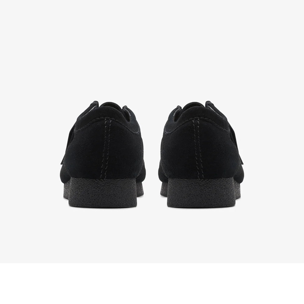 クラークス ワラビーエヴォウォータープルーフ Clarks WallabeeEVO WP ブラックスエード メンズ レディース シューズ 26177833