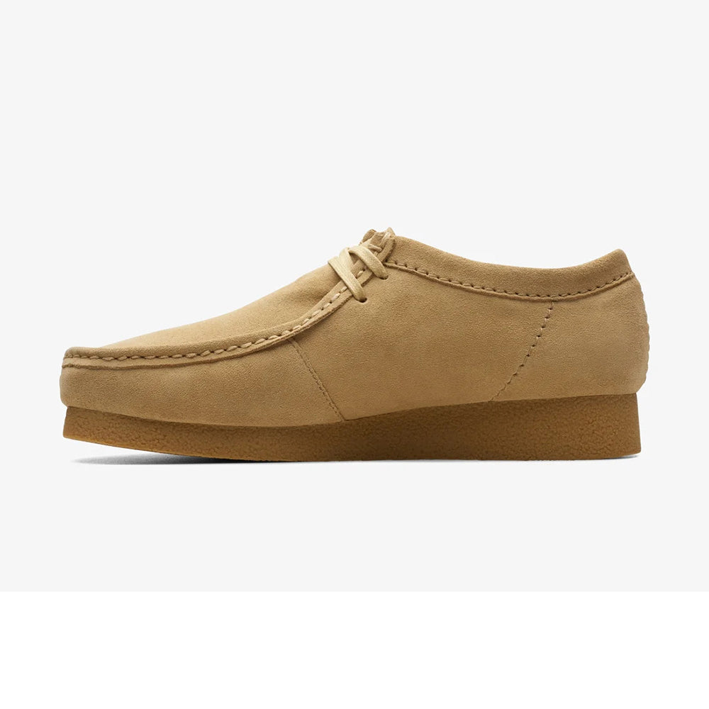 クラークス ワラビーエヴォウォータープルーフ Clarks WallabeeEVO WP メープルスエード メンズ レディース シューズ 26177834