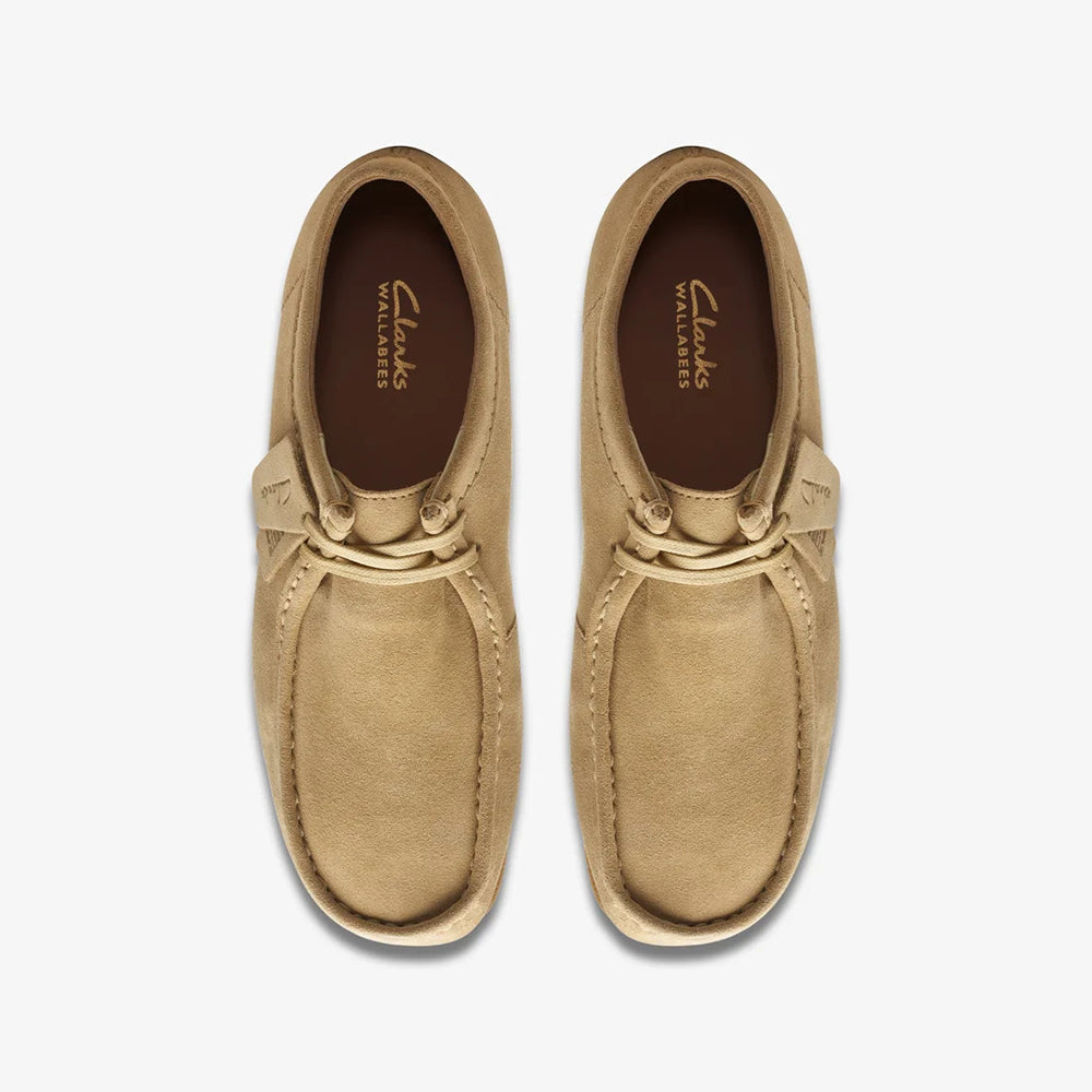 クラークス ワラビーエヴォウォータープルーフ Clarks WallabeeEVO WP メープルスエード メンズ レディース シューズ 26177834