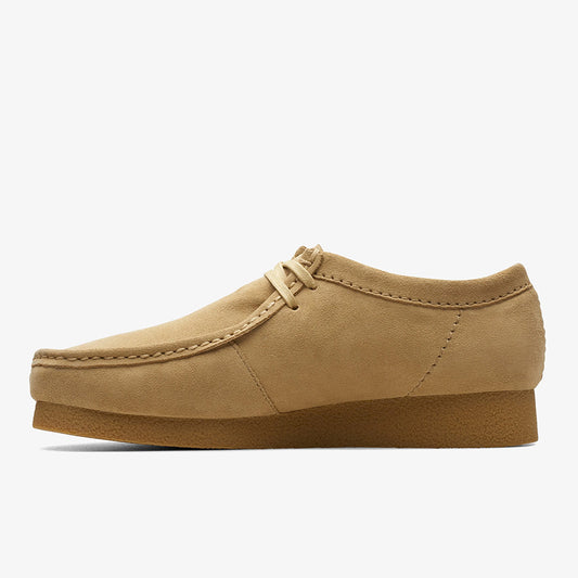 クラークス ワラビーエヴォウォータープルーフ Clarks WallabeeEVO WP メープルスエード メンズ レディース シューズ 26177834