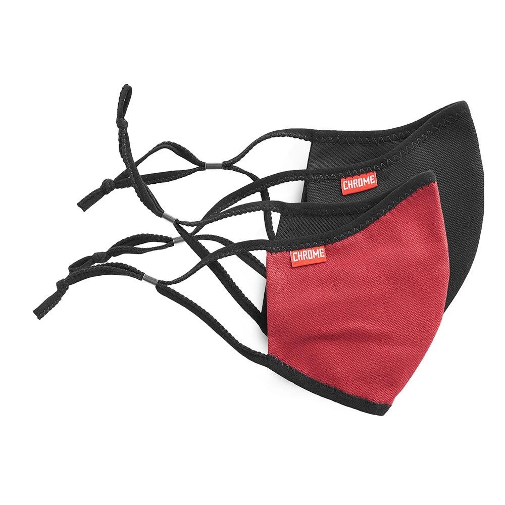 クローム マスク 洗える シチズン フェイス マスク CHROME CITIZEN FACEMASK RED/BLACK メンズ レディース ア 布マスク おしゃれ SURVIVAL GEAR AC206RDBK