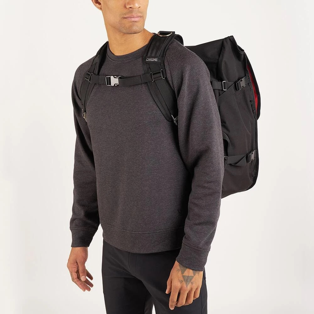 クローム ワルシャワ 2.0 メッセンジャー バックパック CHROME WARSAW 2.0 MESSENGER BACKPACK BLACK PRO SERIES ★★防水 50L BG161BK
