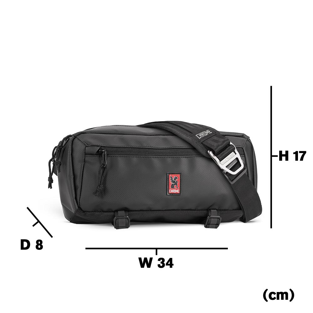 クローム ミニ カデット スリング バッグ CHROME MINI KADET SLING BAG BLACK TARP ボディバッグ ★★防水 5L BG321BKTP
