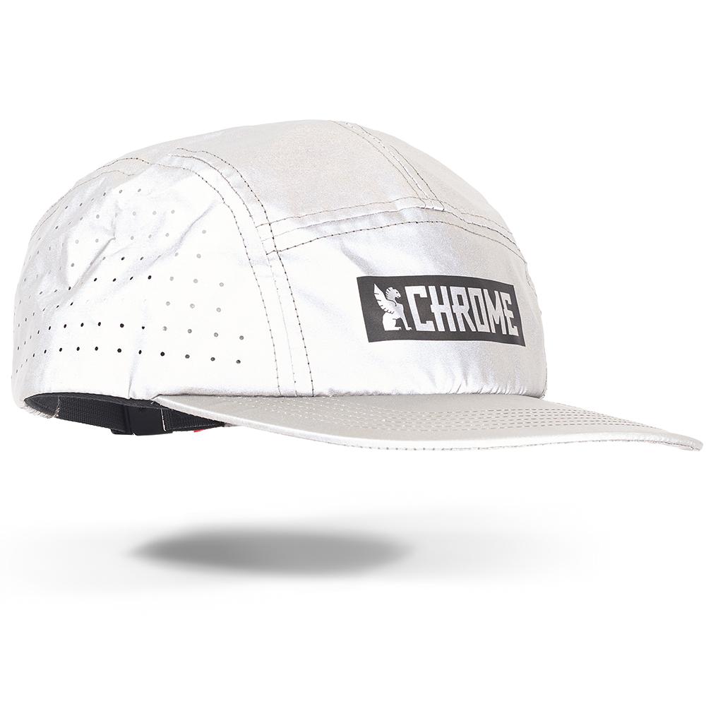 クローム ファイブ パネル ハット CHROME 5 PANEL HAT REFLECTIVE メンズ 帽子 リフレクター 反射素材 自転車 ロードバイク ピスト AC210REFL