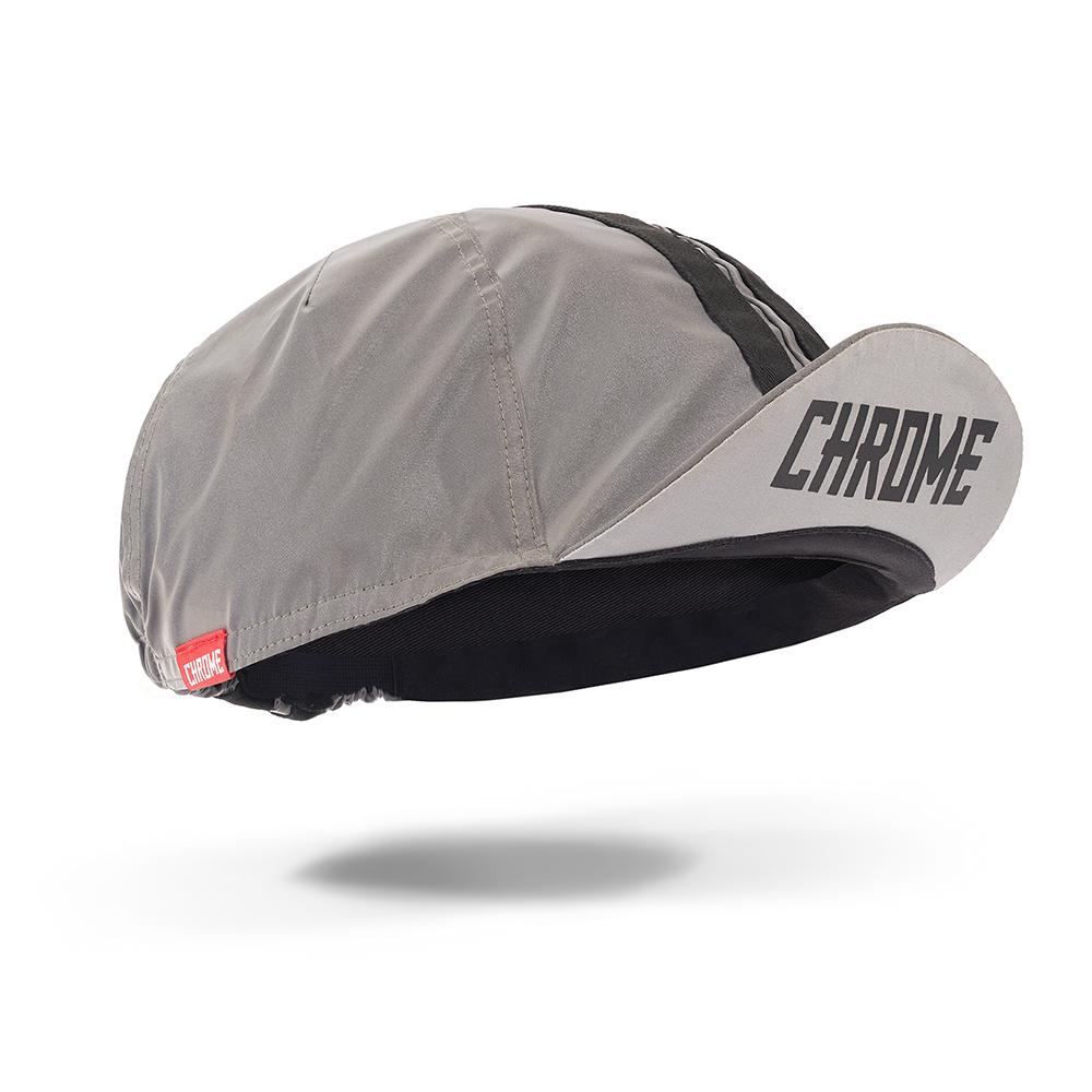クローム サイクリング キャップ CHROME CYCLING CAP REFLECTIVE メンズ 帽子 リフレクター 反射素材 自転車 ロードバイク ピスト AC211REFL