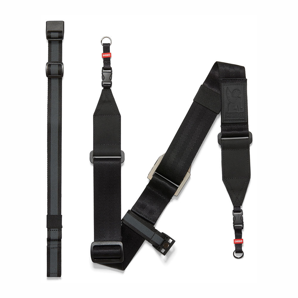 クローム ニコ カメラ ショルダー ストラップ CHROME NIKO CAMERA SHLDR STRAP BLACK バッグ カメラストラップ カメラストラップ AC215BK