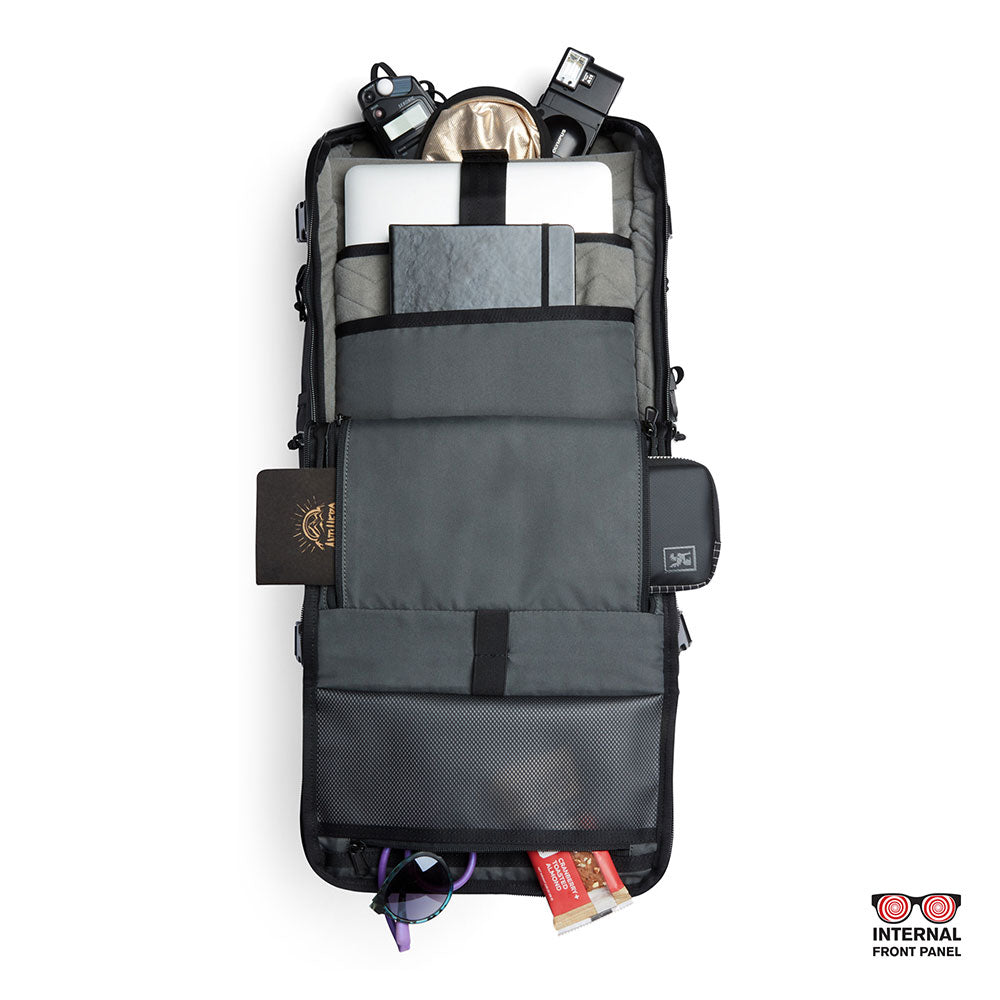 クローム ニコ カメラ バックパック 3.0 CHROME NIKO CAMERA BACKPACK 3.0 ALL BLACK バッグ カメラバッグ カメラバッグ 一眼レフ ミラーレス ★耐水 25L BG341ALLB