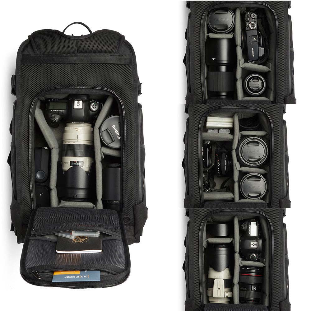 クローム ニコ カメラ バックパック 3.0 CHROME NIKO CAMERA BACKPACK 3.0 ALL BLACK バッグ カメラバッグ カメラバッグ 一眼レフ ミラーレス ★耐水 25L BG341ALLB