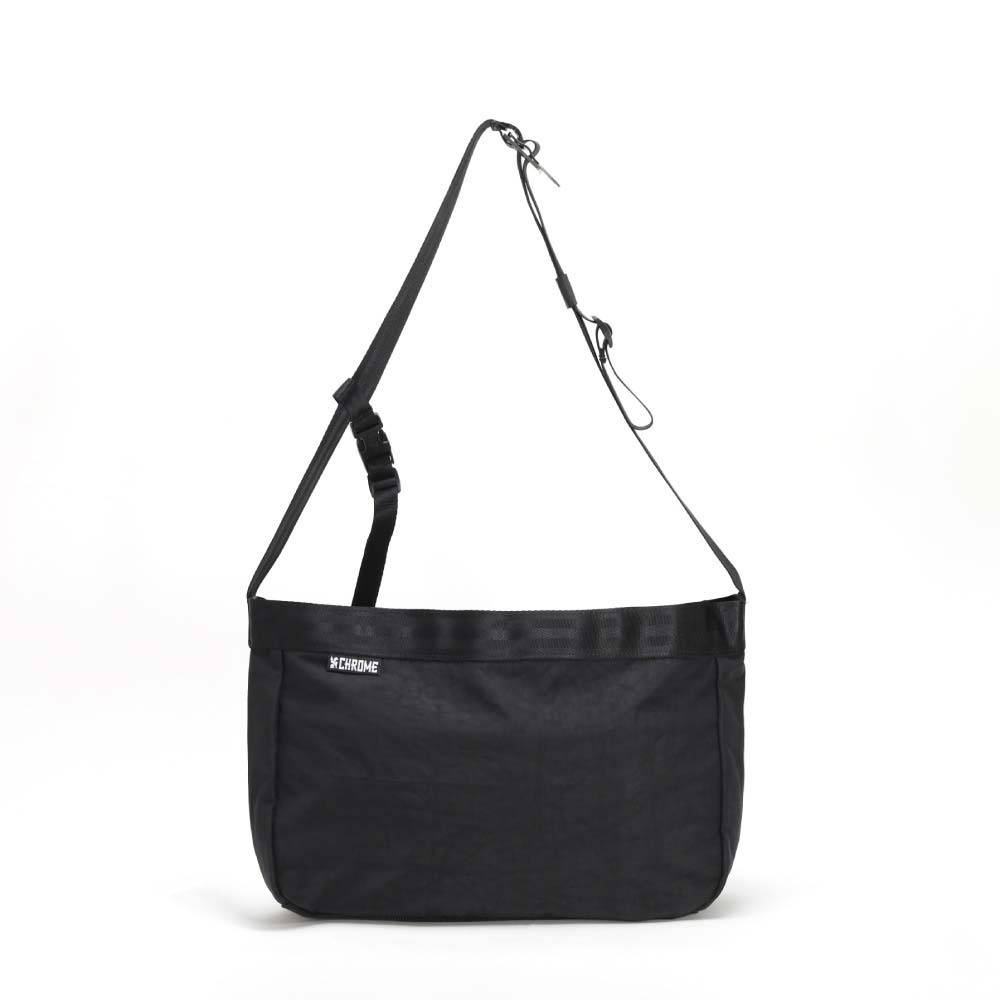 クローム ニュースペーパーメッセンジャー スモール CHROME NEWSPAPER MESSENGER SM BLACK CRINKLE バッグ メッセンジャーバッグ ★耐水 JP198BKCK