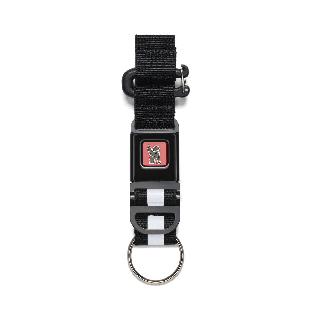 クローム ミニ バックル キーチェーン CHROME MINI BUCKLE KEYCHAIN BLACK/BLACK バッグ アクセサリー AC249BKBK 